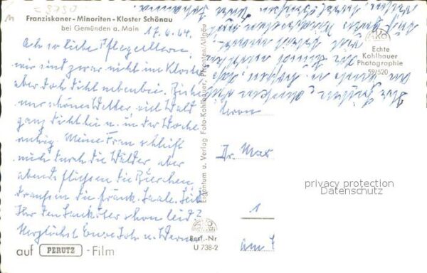 Schoenau Gemuenden Franziskaner-Minoriten-Kloster Schönau – Bild 2