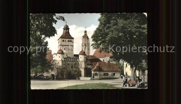 Weissenburg Bayern Ellinger Tor