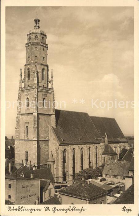 Noerdlingen St. Georgskirche