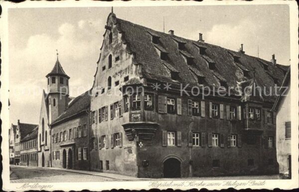 Noerdlingen Hospital Kirche zum Heiligen Geist