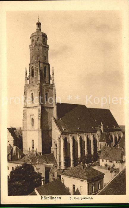Noerdlingen St. Georgskirche
