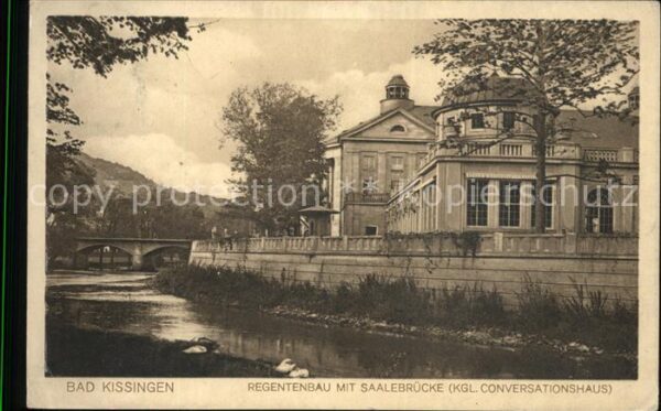 Bad Kissingen Regentenbau Saalebrücke Conversationsha