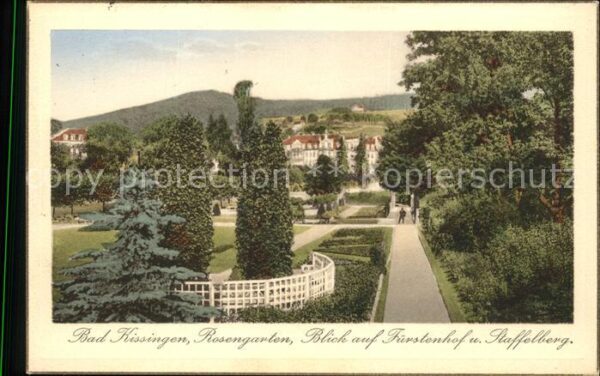 Bad Kissingen Rosengarten Fürstenhof Staffelberg