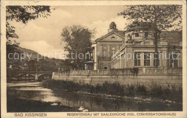 Bad Kissingen Regentenbau Saalebrücke Conversationsha