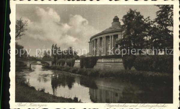 Bad Kissingen Regentenbau Ludwigsbrücke