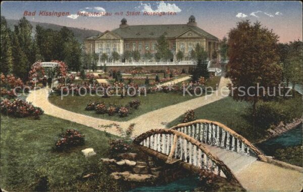 Bad Kissingen Regentenbau Rosengarten