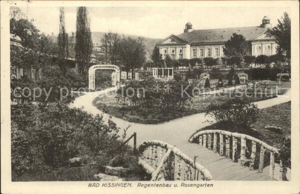 Bad Kissingen Regentenbau Rosengarten