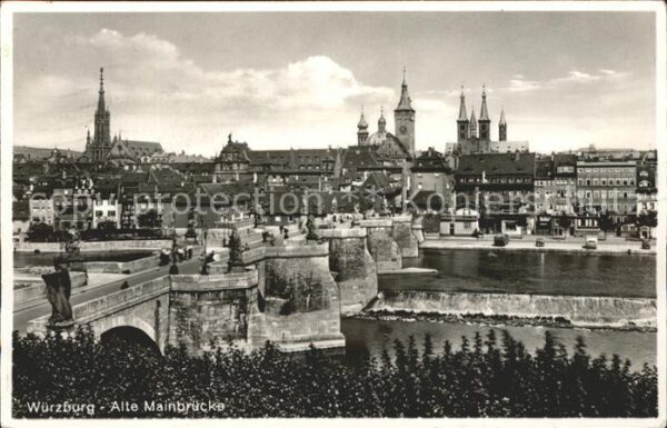 Wuerzburg Alte Mainbrücke