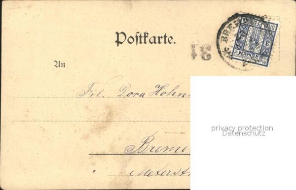 Heidelberg Neckar Künstlerkarte H. Thiele – Bild 2