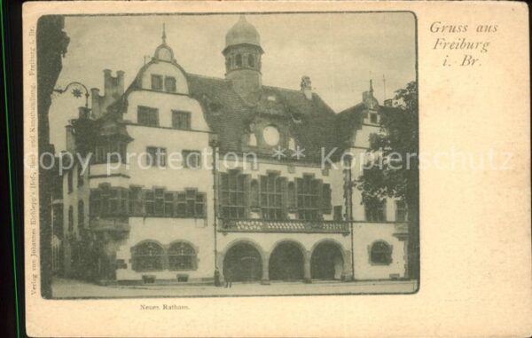 Freiburg Breisgau Neues Rathaus