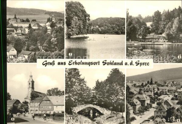 Sohland Spree Rathaus Stausee Himmelsbrücke