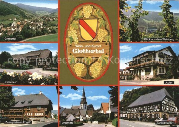 Glottertal Gasthaus Hirschen Adler Schloßmühle
