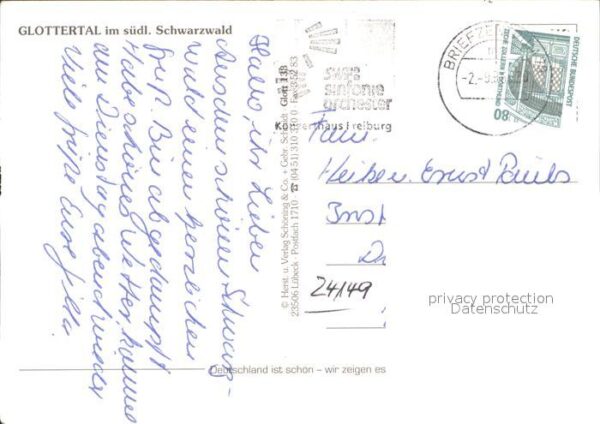 Glottertal Gasthaus Hirschen Adler Schloßmühle – Bild 2