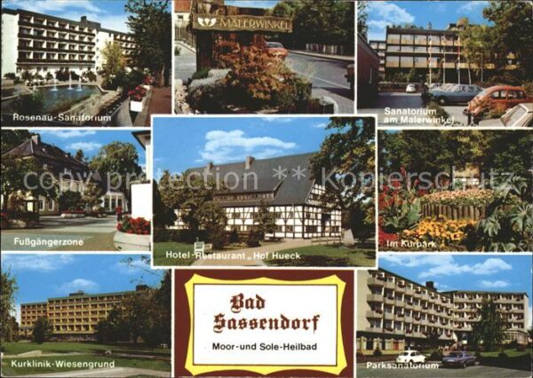 Bad Sassendorf Hotel-Restaurant Hof Hueck Rosenau-Sana