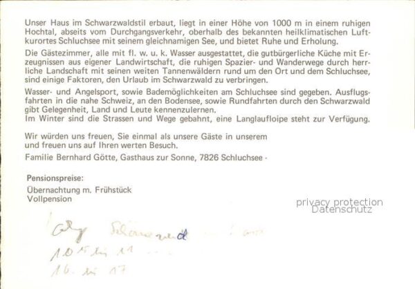 Blasiwald Gasthaus Sonne – Bild 2