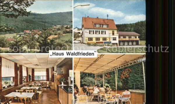 Wildensee Unterfranken Gasthaus-Pension Haus Waldfrieden