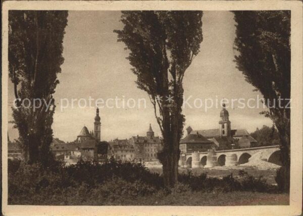 Kitzingen Main Alte Mainbrücke