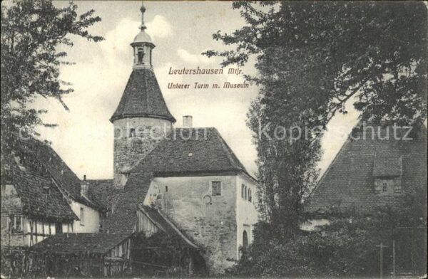 Leutershausen Mittelfranken Unterer Turm Museum
