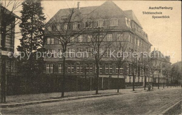 Aschaffenburg Main Töchterschule Spesserblick