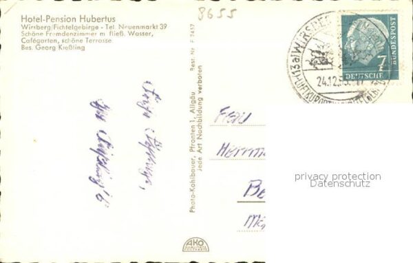 Wirsberg Hotel-Pension Hubertus – Bild 2