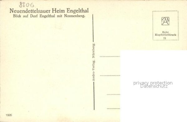 Neuendettelsau Dorf Engelthal Nonnenberg – Bild 2