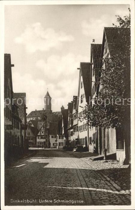 Dinkelsbuehl Untere Schmiedegasse