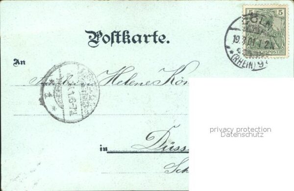 Koeln Rhein Kaiser Wilhelmring St. Gereon St. Marti – Bild 2