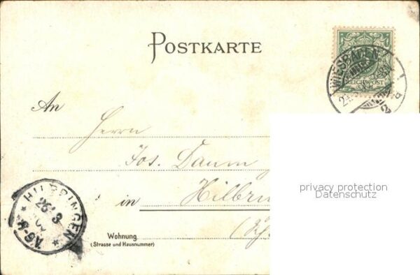 Wiesbaden Griechische Kapelle Neroberg Litho – Bild 2