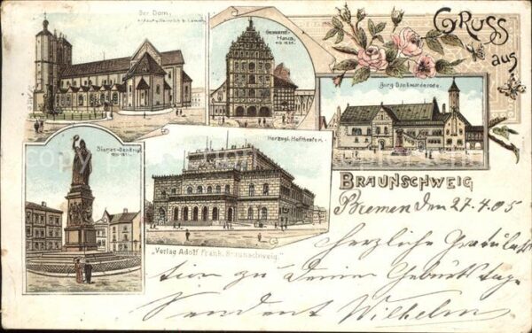Braunschweig Hoftheater Burg Dankwarderobe Gewand-Hu
