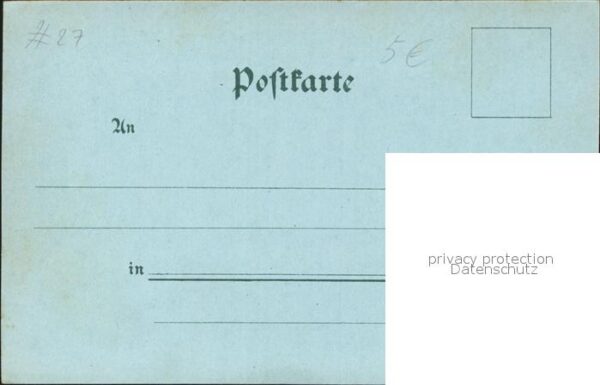Frankfurt Main Der Römer Mondscheinkarte – Bild 2