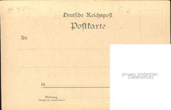 Frankfurt Main Palmengarten Litho – Bild 2