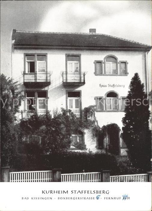 Bad Kissingen Kurheim Staffelsberg