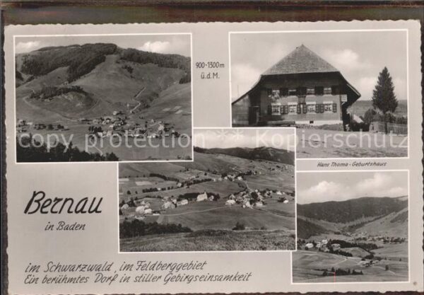 Bernau Schwarzwald Hans Thoma Geburtshaus