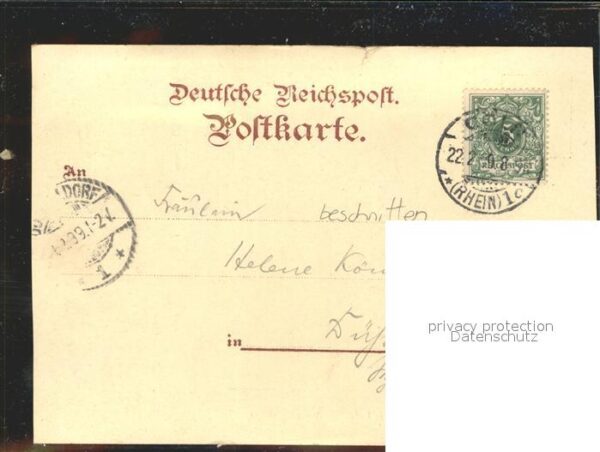 Koeln Rhein Bottmühle Denkmal Friedrich Wilhelm II. – Bild 2