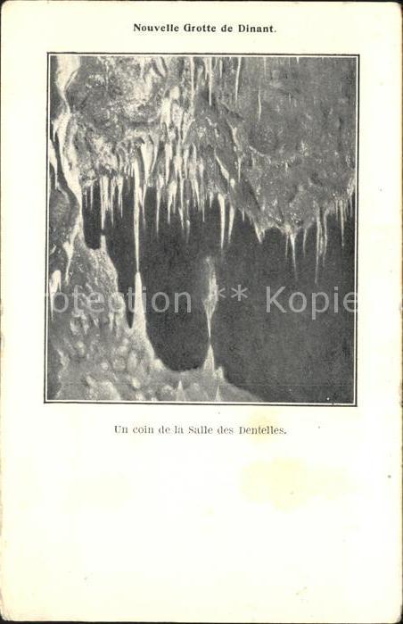 Hoehlen Caves Grottes Nouvelle Grotte de Dinant Salle des Den