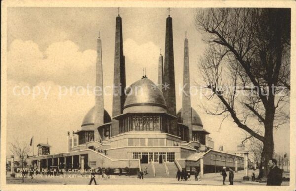 Exposition Bruxelles 1935 Pavillon de la Vie Catholique