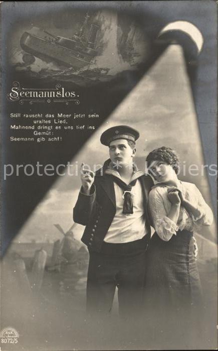 Poesie Marine Seemann Kriegsschiff Schiffspost