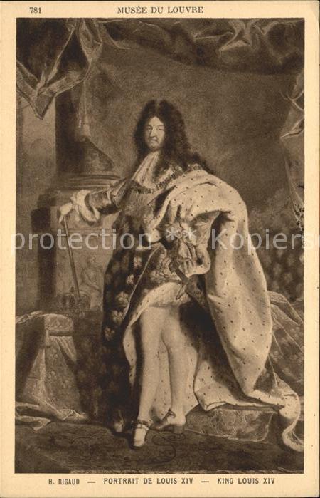 Adel Frankreich Louis XIV H. Rigaud