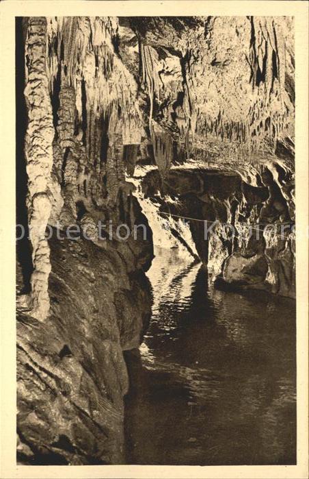 Hoehlen Caves Grottes Riviere Souterraine de Labouiche Foix