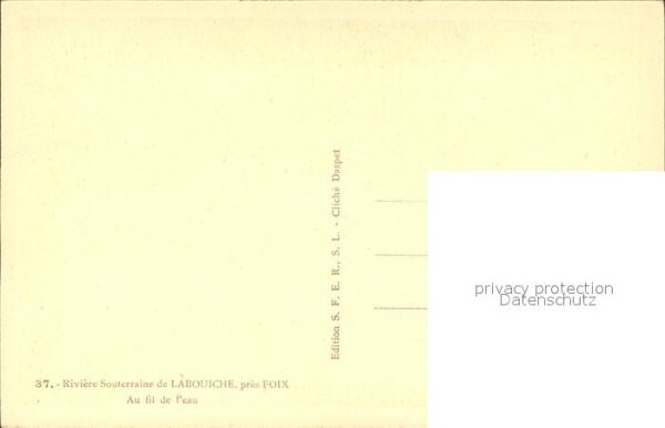 Hoehlen Caves Grottes Riviere Souterraine de Labouiche Foix – Bild 2