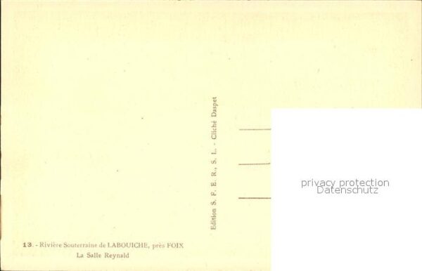 Hoehlen Caves Grottes Riviere Souterraine de Labouiche Foix S – Bild 2