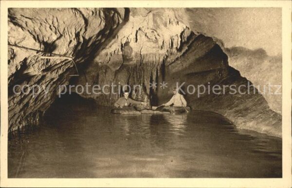 Hoehlen Caves Grottes Riviere Souterraine de Labouiche Foix E