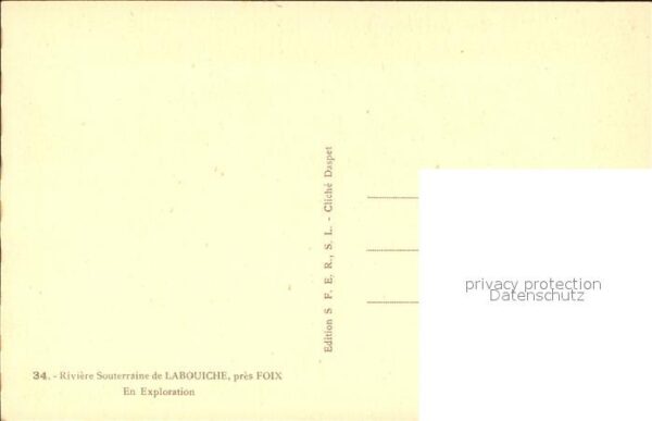 Hoehlen Caves Grottes Riviere Souterraine de Labouiche Foix E – Bild 2