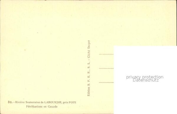 Hoehlen Caves Grottes Riviere Souterraine de Labouiche Foix P – Bild 2