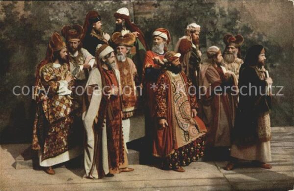 Passionsspiele Oberammergau Hohe Ratsmitglieder Serie I Nr. 6 Foto