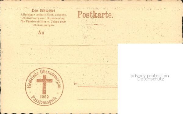 Passionsspiele Oberammergau Christus vor Herodes Nr. 10 Leo Schweye – Bild 2