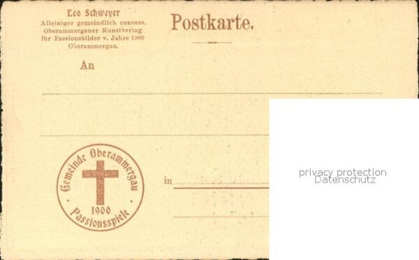 Passionsspiele Oberammergau Bestellung des Abendmahls Nr. 4 Leo Sch – Bild 2