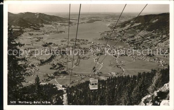 Seilbahn Wallberg-Bahn Rottach-Egern Bad Wiessee