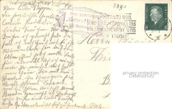 Foto Herpich M. Nr. 398 Bad Reichenhall Predigtstuhlbahn Ta – Bild 2