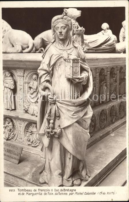 Tod Grabmal Tombeau Francois II Duc de Bret